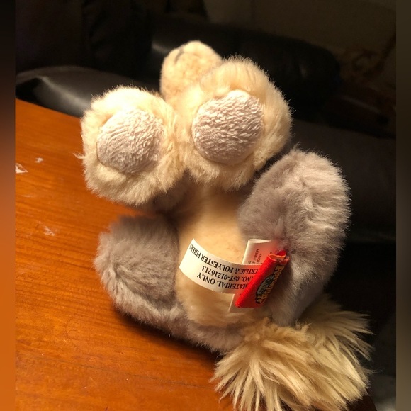 Adventure Planet Wolf Pup - Gray Beige Tan - Big Sparkle Eyes - Picture 7 of 10